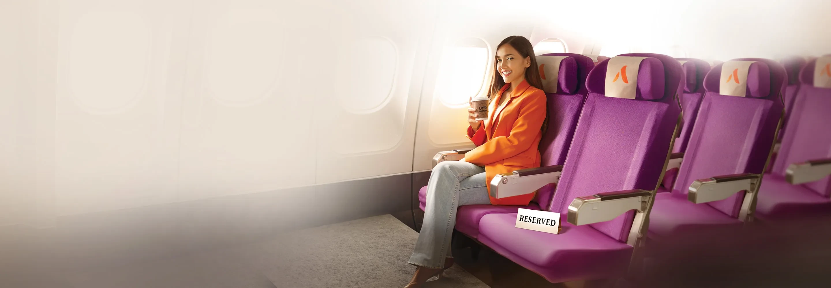 Introducing our new product - Extra Seat where you can book an extra seat for extra comfort on your flight. Click to know more.